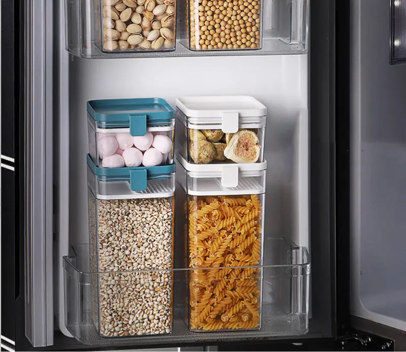 Transparent Kitchen Food Storage Container Set