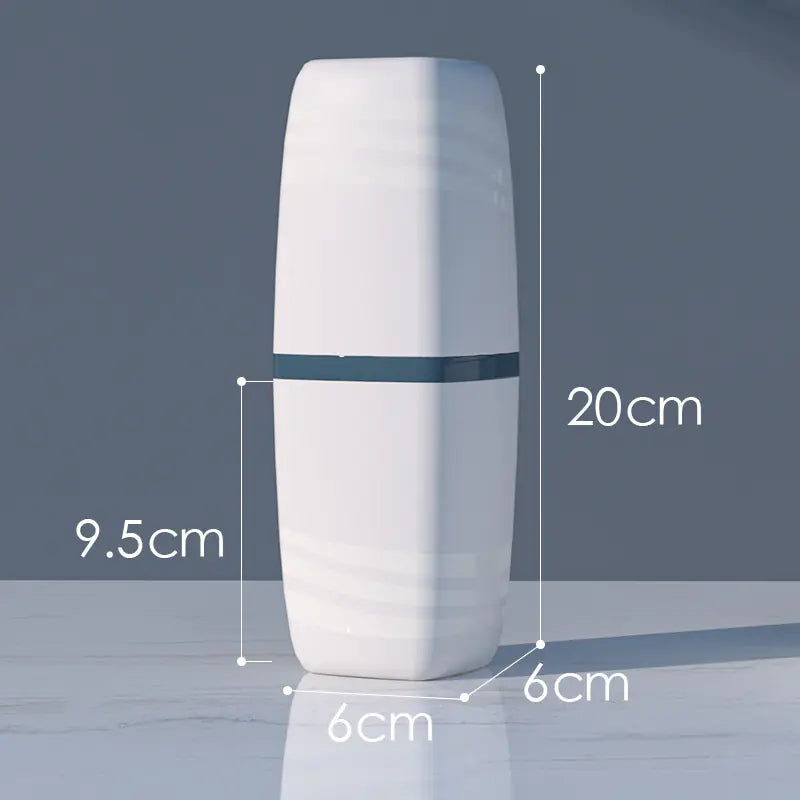 Portable Travel Toothbrush Cup Set with Storage Box