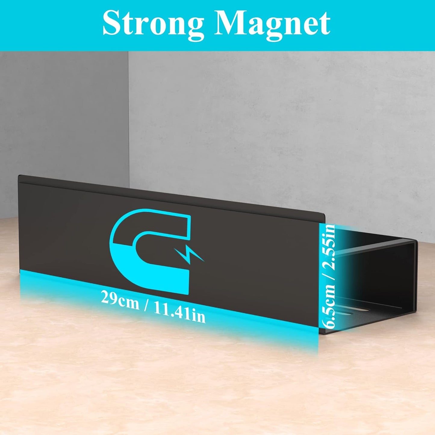 Magnetic Fridge Shelf Spice Storage Rack
