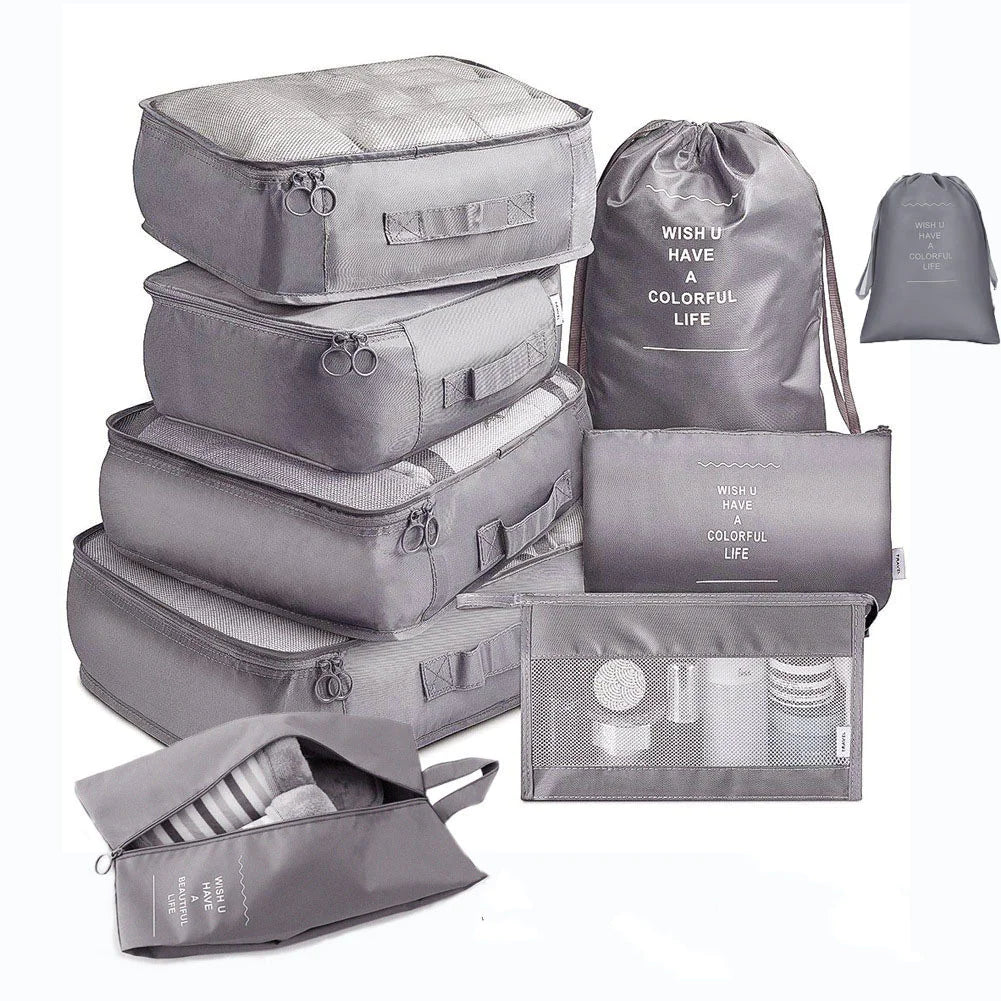 Travel Storage Bag Set (8-Piece)
