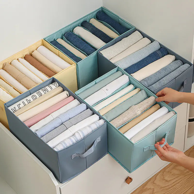 Drawer Storage Box for Clothes and Jeans Organizer