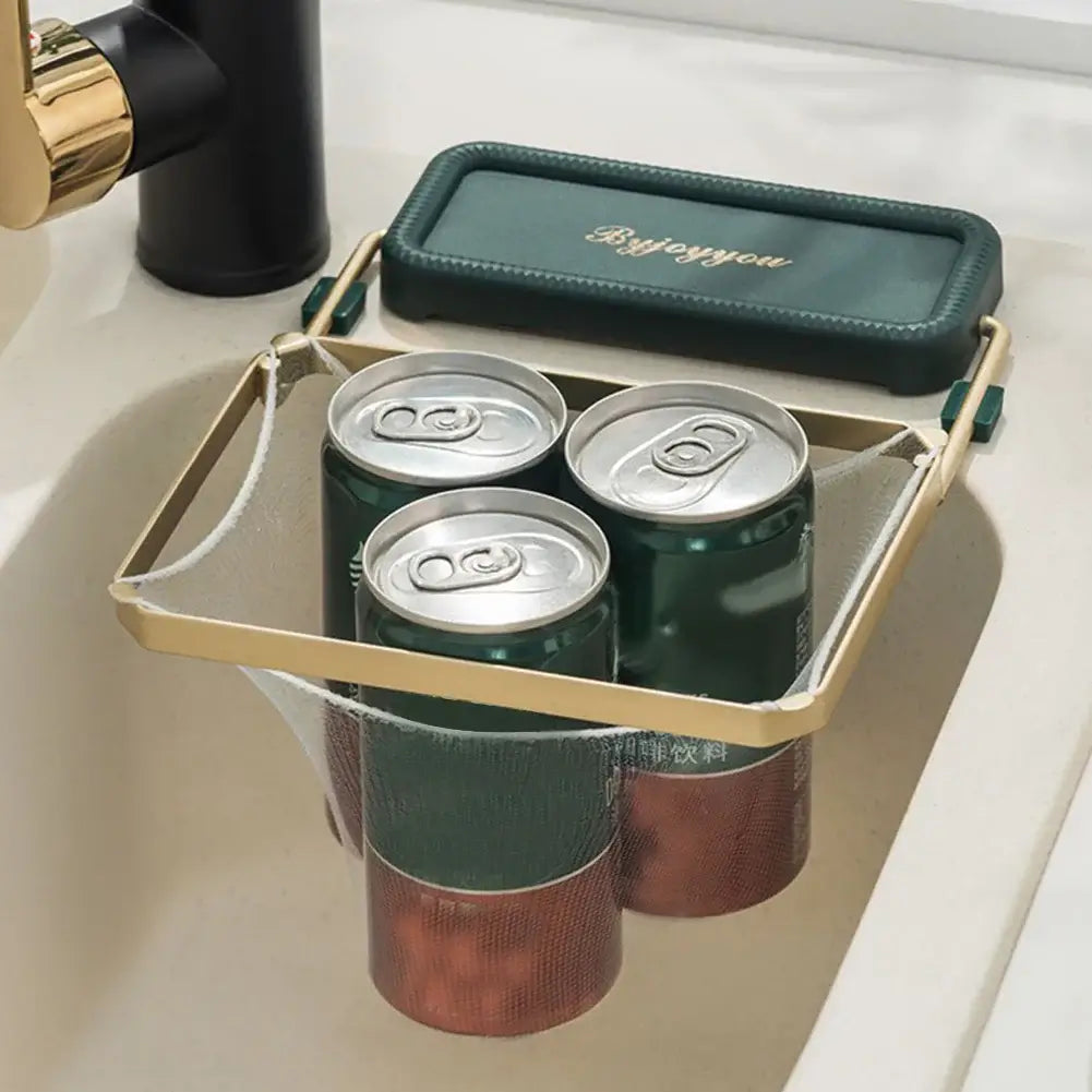 kitchen sink filter rack