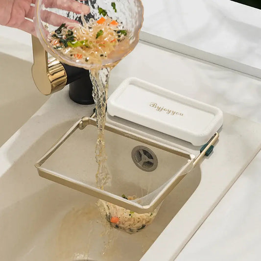 kitchen sink filter rack