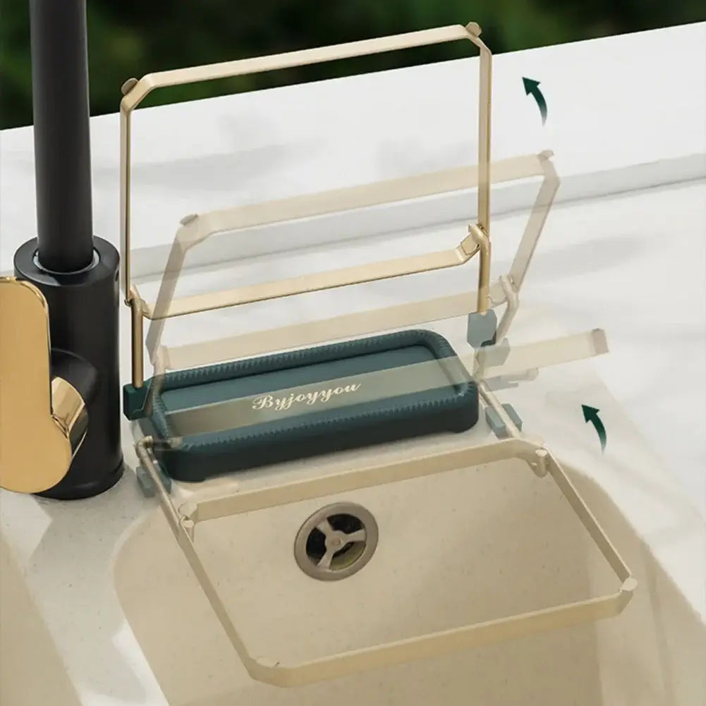 kitchen sink filter rack