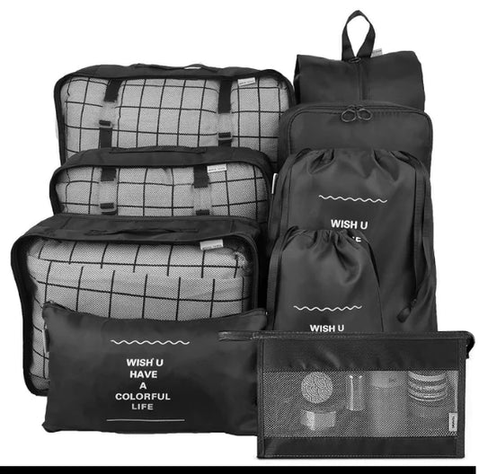 Travel Storage Bag Set (8-Piece)